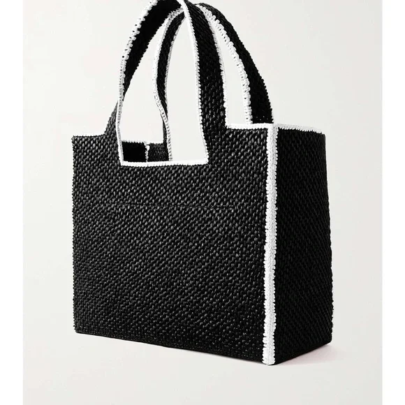 Loewe large black Raffia Paula collab - Picture 2 of 13